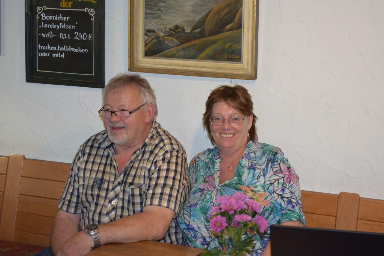 Marktstuebchen An Der Schoenen Loreley Bornich Εξωτερικό φωτογραφία